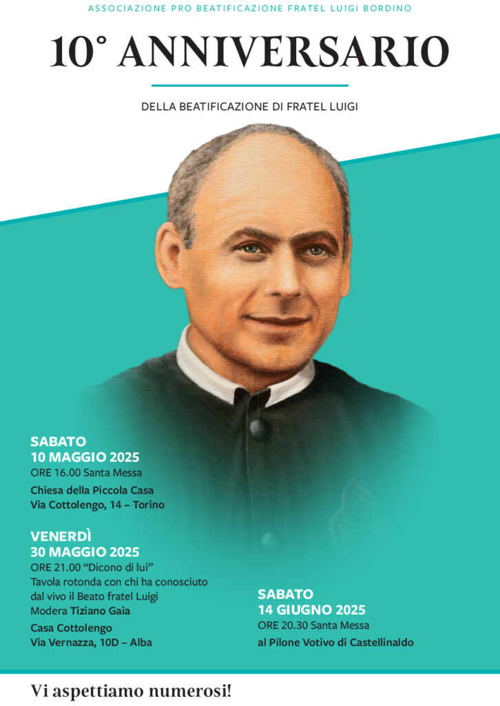 10° anniversario beatificazione fratel Luigi Bordino